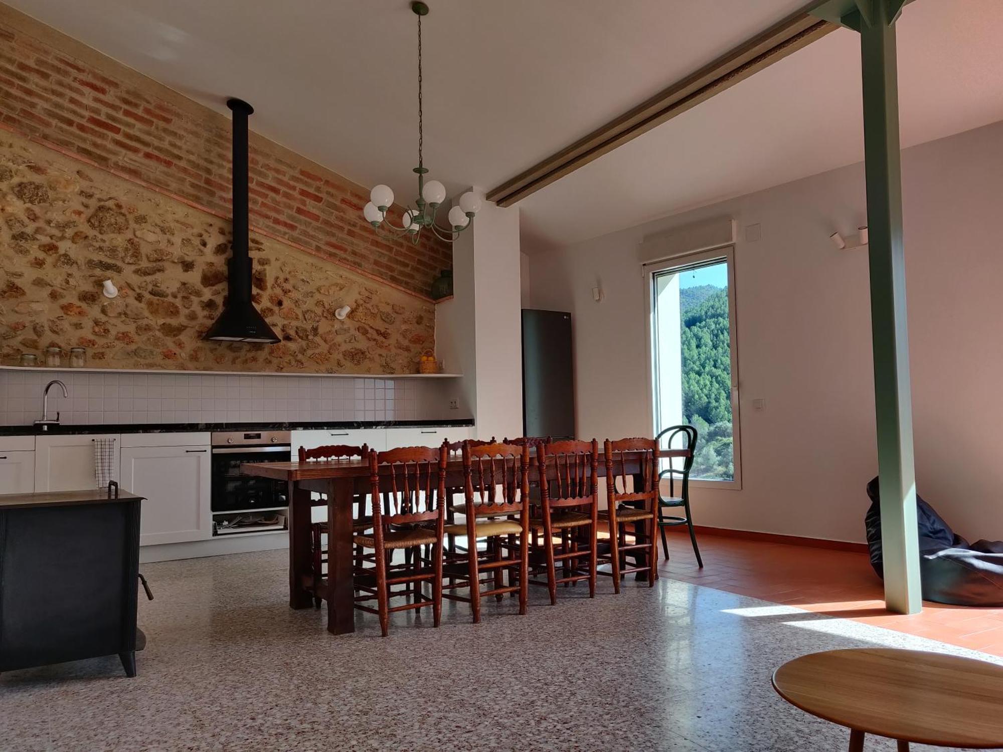 L'Almassera - Chimenea Y Montana Para Grupos En Aielo De Rugat Ayelo de Rugat 外观 照片