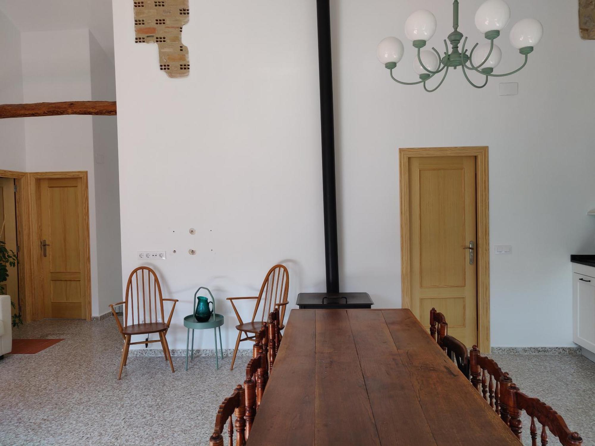 L'Almassera - Chimenea Y Montana Para Grupos En Aielo De Rugat Ayelo de Rugat 外观 照片