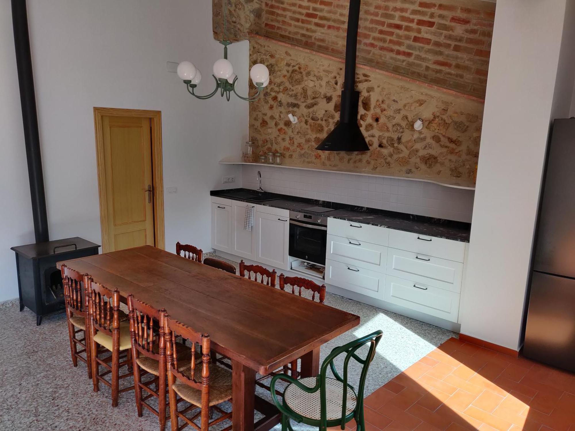 L'Almassera - Chimenea Y Montana Para Grupos En Aielo De Rugat Ayelo de Rugat 外观 照片