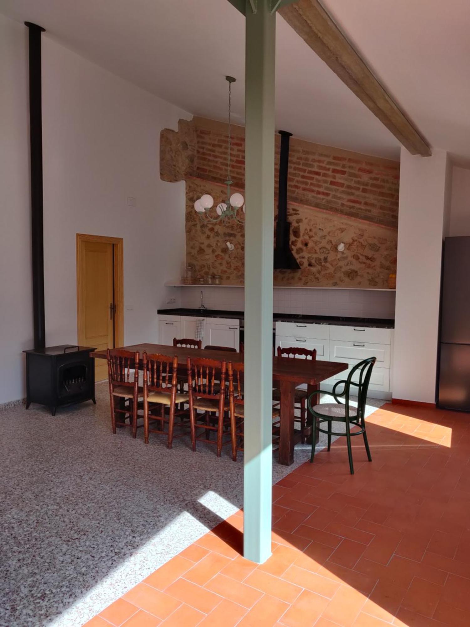 L'Almassera - Chimenea Y Montana Para Grupos En Aielo De Rugat Ayelo de Rugat 外观 照片