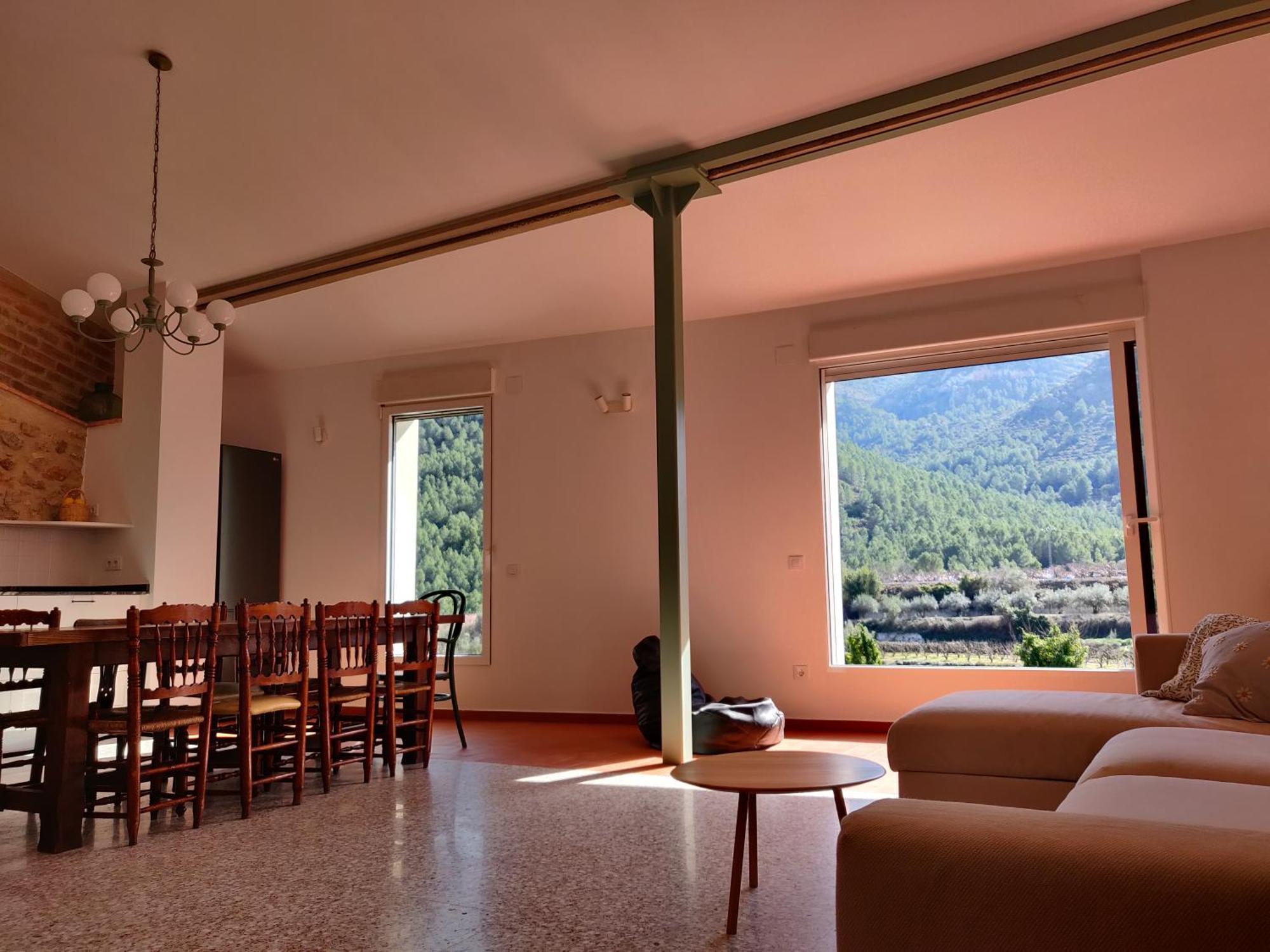 L'Almassera - Chimenea Y Montana Para Grupos En Aielo De Rugat Ayelo de Rugat 外观 照片