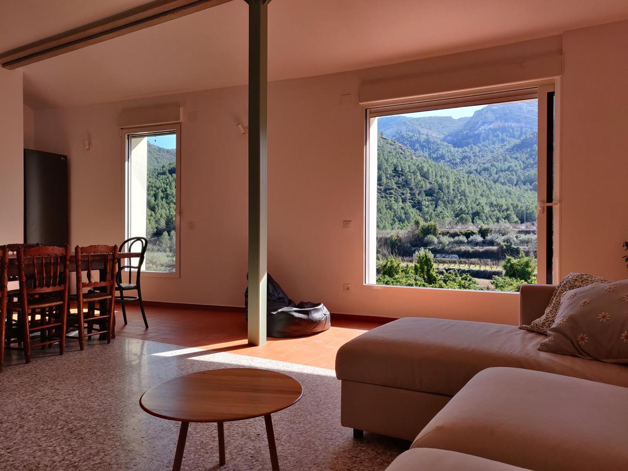 L'Almassera - Chimenea Y Montana Para Grupos En Aielo De Rugat Ayelo de Rugat 外观 照片